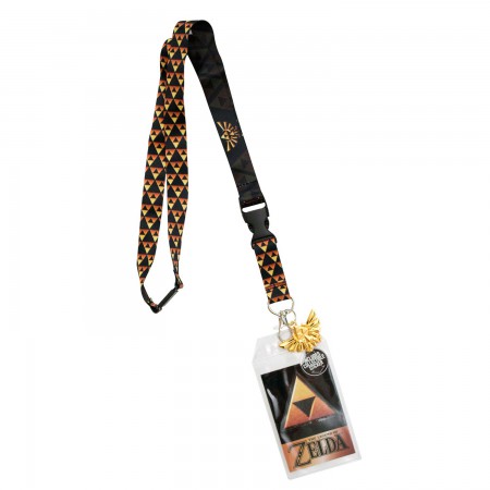 The Legend Of Zelda Triforce Keychain Lanyard