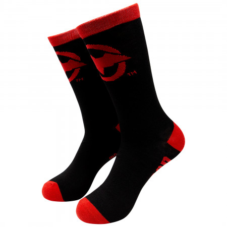 Red Hood Crew Socks