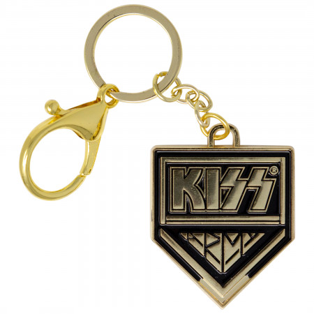 KISS Gold Logo Keychain