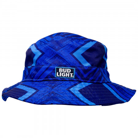 Bud Light Beer Blue Bucket Hat