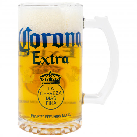 Corona Extra Beer 16oz Glass Stein