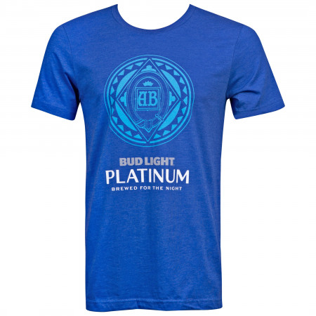 Bud Light Platinum Men's Blue T-Shirt