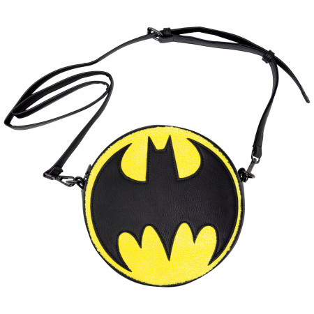 Batman Chenille Crossbody Purse