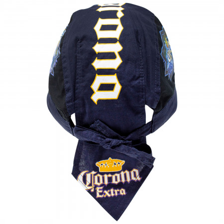 Corona Navy Blue Headwrap Bandana