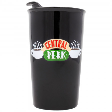 Friends Central Perk 10 Ounce Ceramic Travel Mug