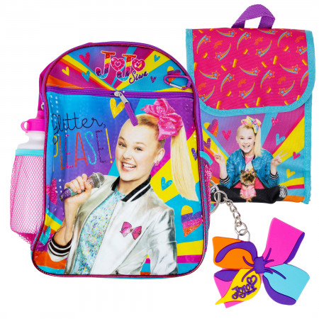 Jojo Backpack, Lunch Bag, Water Bottle 5-Piece Combo Set