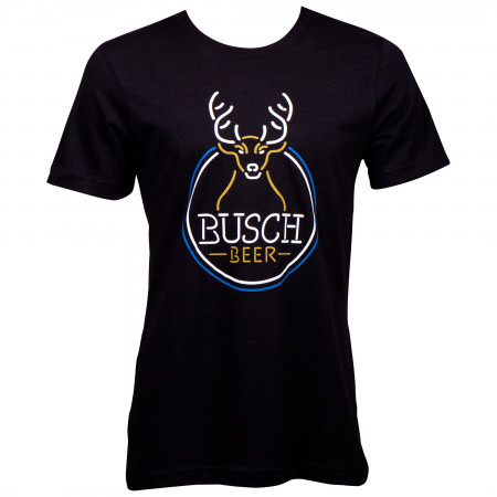 Busch Beer Deer Season Neon Sign T-Shirt