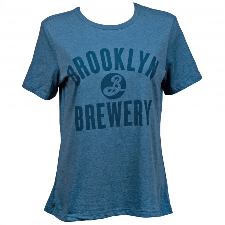 Brooklyn Brewery Women's Blue Varsity T-Shirt