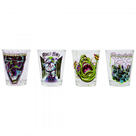 Ghostbusters 4-Pack Shot Glass Set