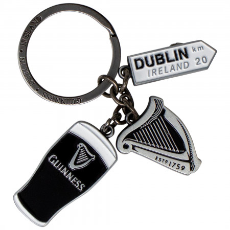 Guinness Charms Keychain
