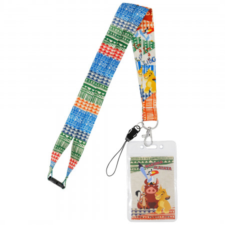 Lion King Colorful Lanyard