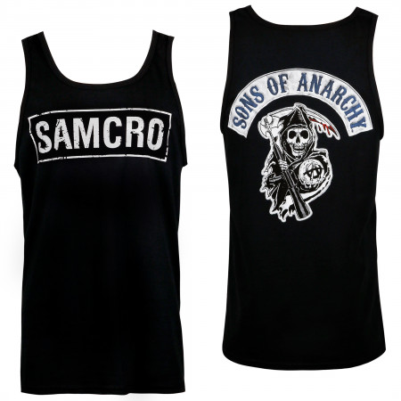 Sons Of Anarchy Men's Black SAMCRO Tank Top