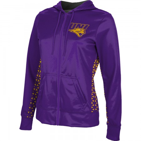 ProSphere Women's University of Northern Iowa Geometric Fullzip Hoodie
