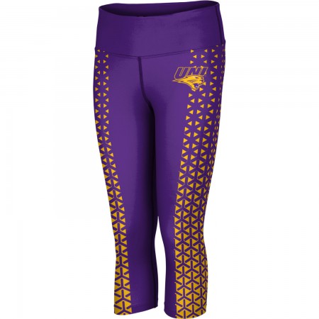 ProSphere Women's University of Northern Iowa Geometric Capri Length Tight