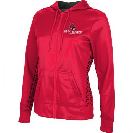 ProSphere Women's Ball State University Geometric Fullzip Hoodie