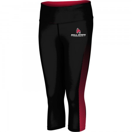 ProSphere Women's Ball State University Zoom Capri Length Tight