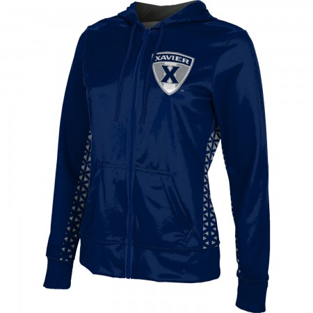 ProSphere Women's Xavier University Geometric Fullzip Hoodie