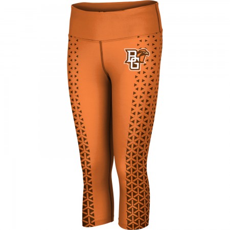 ProSphere Women's Bowling Green State University Geometric Capri Length Tight