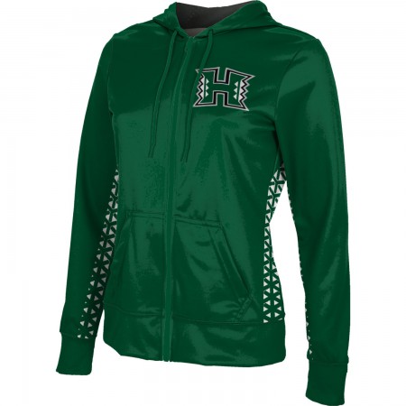ProSphere Women's University of Hawaii Geometric Fullzip Hoodie