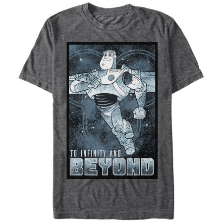 Disney Pixar Toy Story 1-3 Infinity Man Gray T-Shirt
