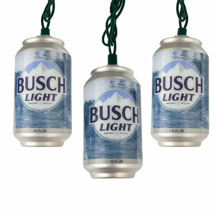 Busch Light Can 10-Light Set