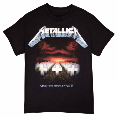 Metallica Master of Puppets Track Listing T-Shirt