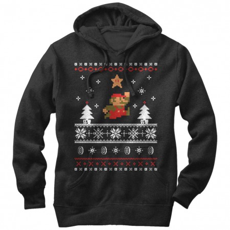 Nintendo Mario Star Black Lightweight Hoodie