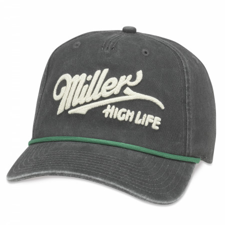 Miller High Life Embroidered Logo Snapback Hat
