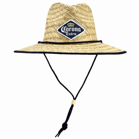 Corona Extra Patch Straw Lifeguard Beach Sun Hat