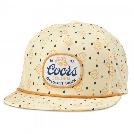 Coors Banquet Gold Patch Adjustable Mojave Pattern Snapback Hat