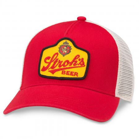 Stroh's Beer Foamy Valin Snapback Hat