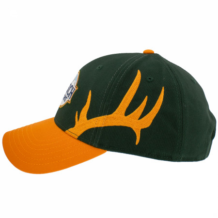 Busch Light Hunting Deer Antlers Adjustable Hat