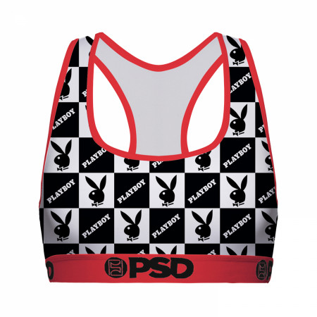 Playboy Checkers PSD Sports Bra