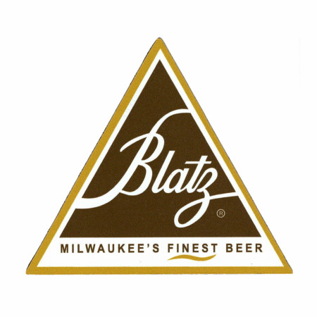 Blatz Logo Triangle Magnet