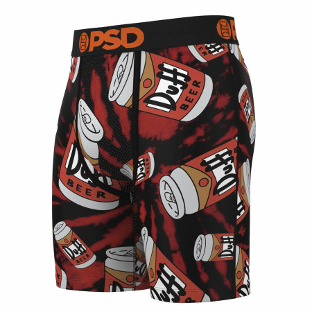 The Simpsons Duff Beer Tie-Dye PSD Boxer Briefs