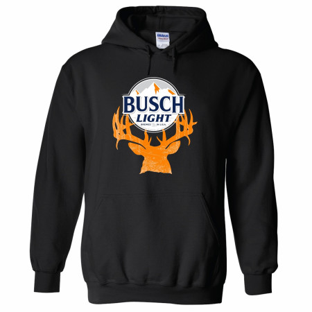 Busch Light Deer Horns Hunter Logo Hoodie