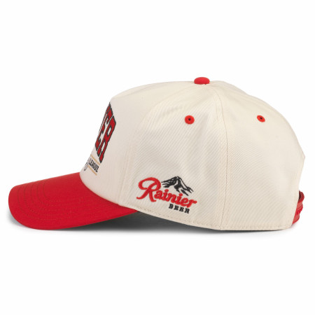 Rainier Beer Football League Snapback Hat