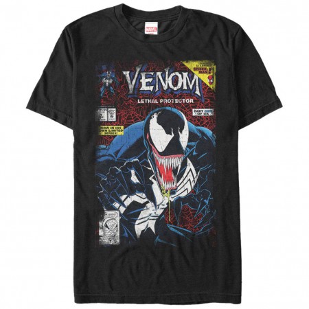 Spiderman Todd Venom Black Mens T-Shirt