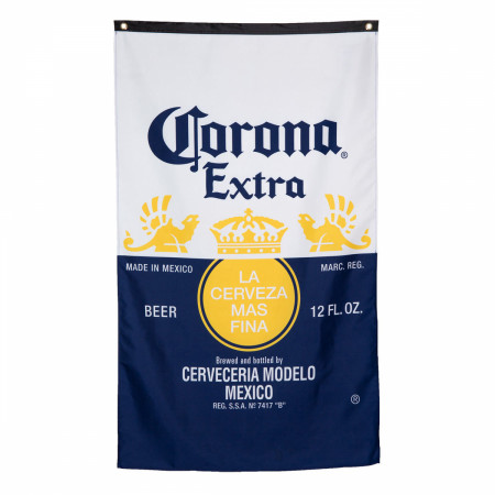 Corona Bottle Label Flag