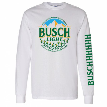 Busch Light Proudly Brewed With Corn Long Sleeve Shirt