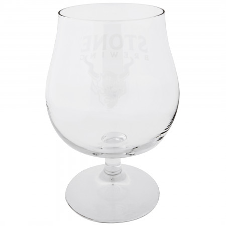 Stone Brewing Co. Duel Logo Specialty Chalice Glass