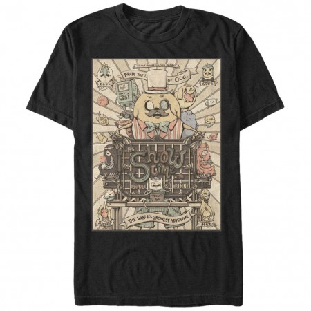 Adventure Time Show Time Black T-Shirt