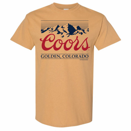 Coors Golden Colorado Gold Colorway T-Shirt
