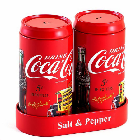 Coca-Cola Vintage Style Salt and Pepper Shaker Set