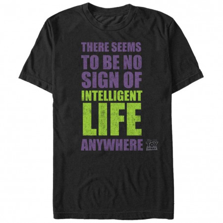 Disney Pixar Toy Story 1-3 No Sign Black T-Shirt