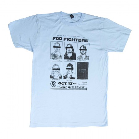 Foo Fighters Cubby Bear Chicago Soft T-Shirt