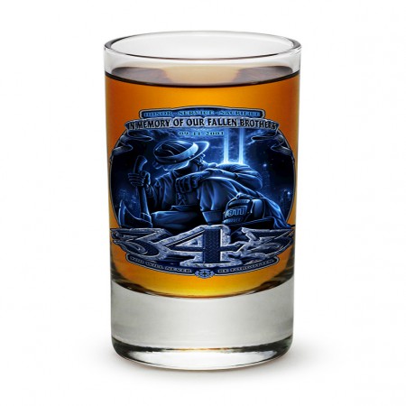 Firefighter Fallen Brothers Shot Glass