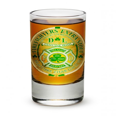 Firefighter Extra Stout Shot Glass