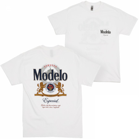 Modelo Especial Classic Logo Front and Back Pocket T-Shirt