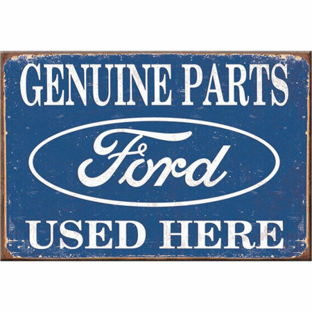 Ford Motor Co. Genuine Parts Used Here Retro Style Magnet